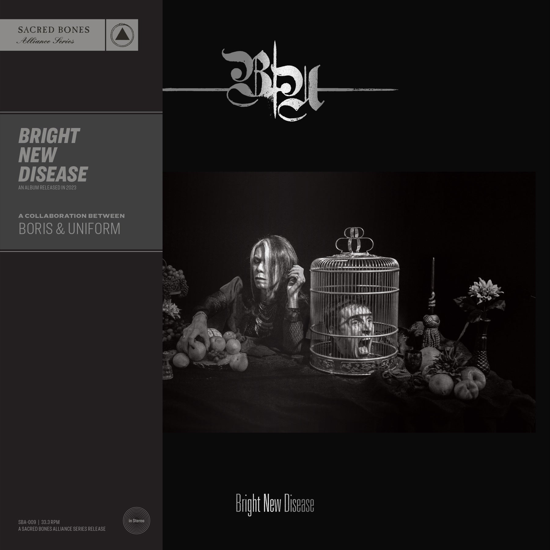 [DAMAGED] Boris & Uniform - Bright New Disease [Red Vinyl]