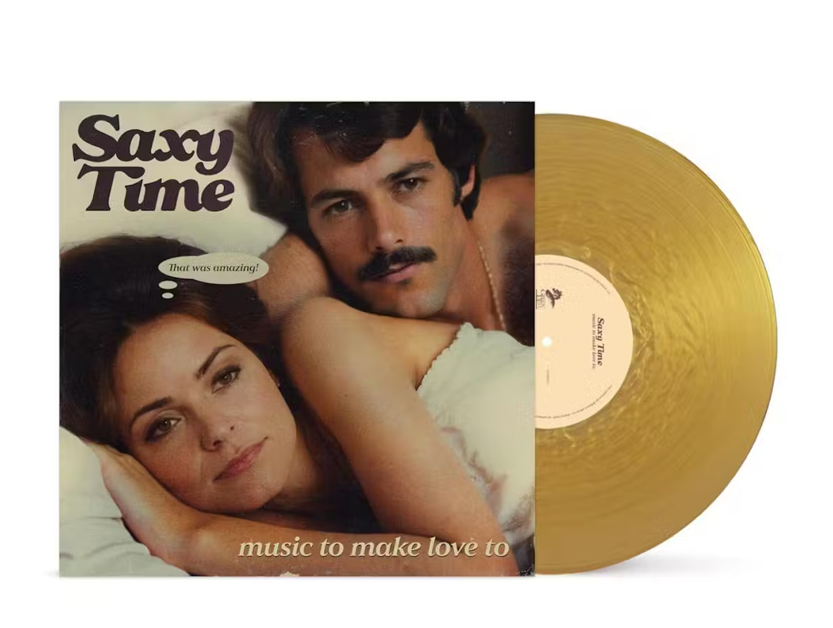 Sam Lavine - Saxy Time: Music To Make Love To [Gold Vinyl]