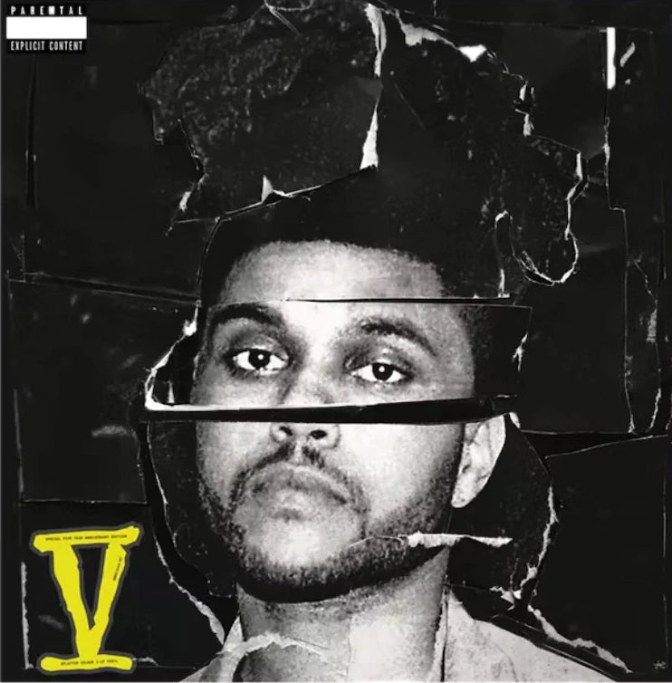 [DAMAGED] The Weeknd - Beauty Behind The Madness (5th Anniversary Edition) [Yellow w/ Black Splatter Vinyl]