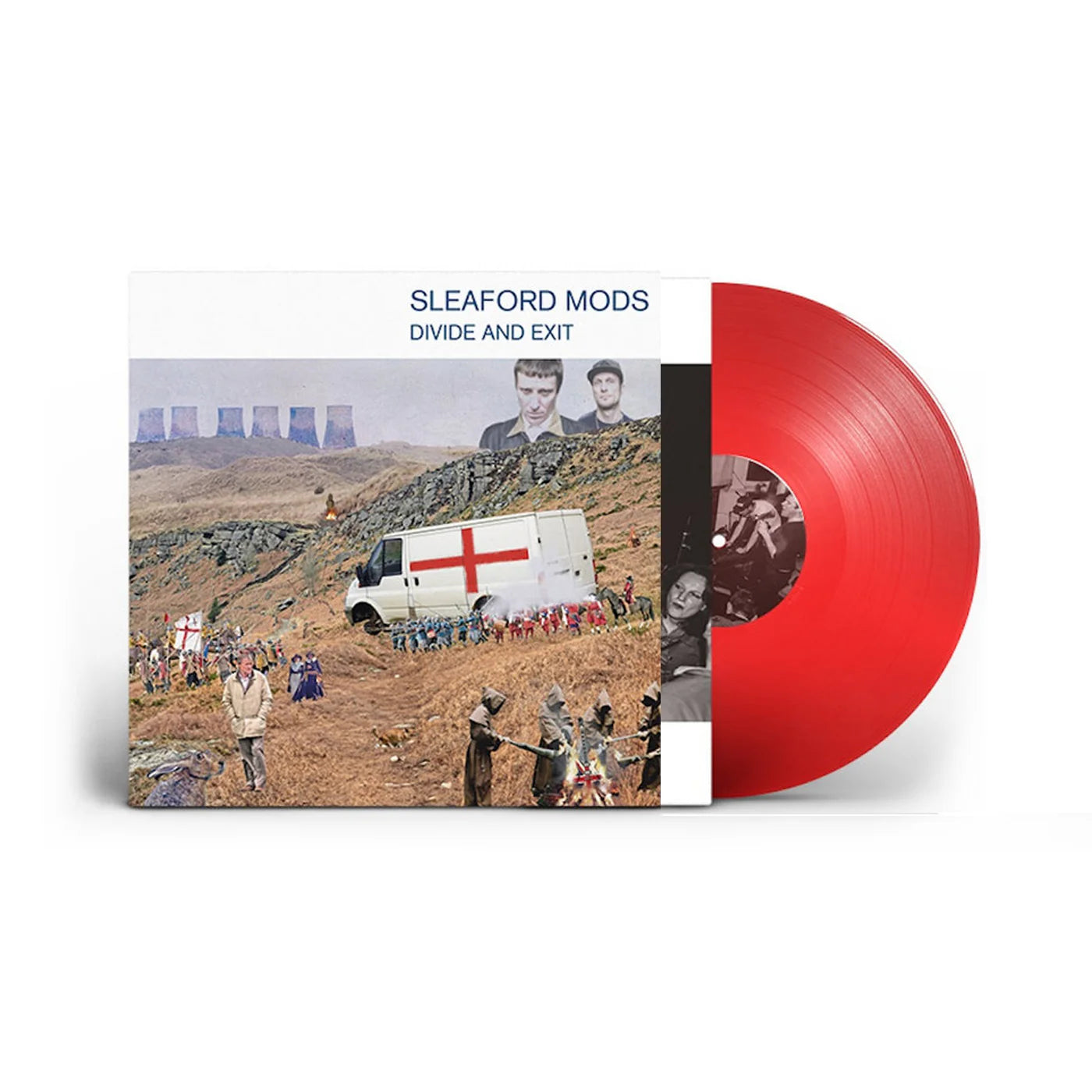 [DAMAGED] Sleaford Mods - Divide And Exit [Red Vinyl]