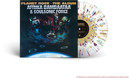 [DAMAGED] Afrika Bambaataa & Soulsonic Force - Planet Rock - the Album [Clear Splatter Vinyl]