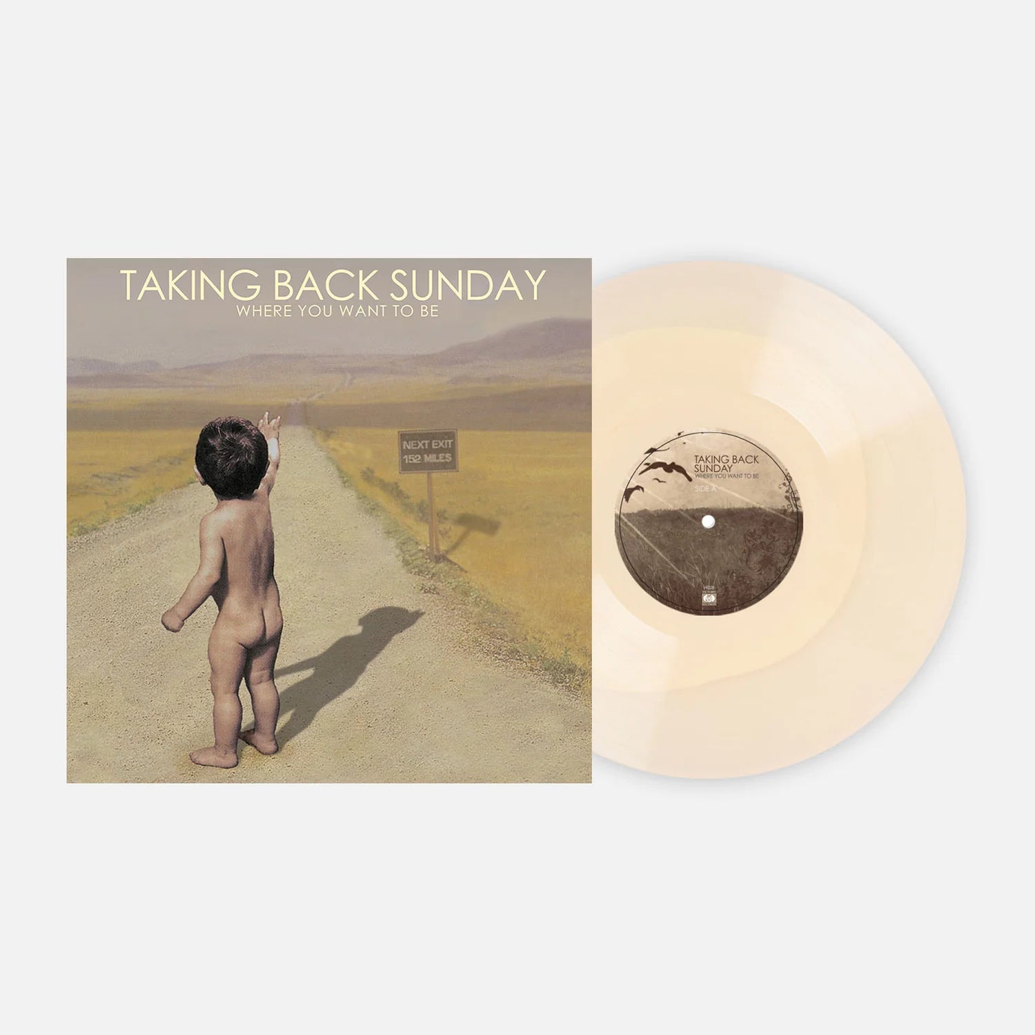 Taking Back Sunday - Where You Want To Be [White and Tan Vinyl]