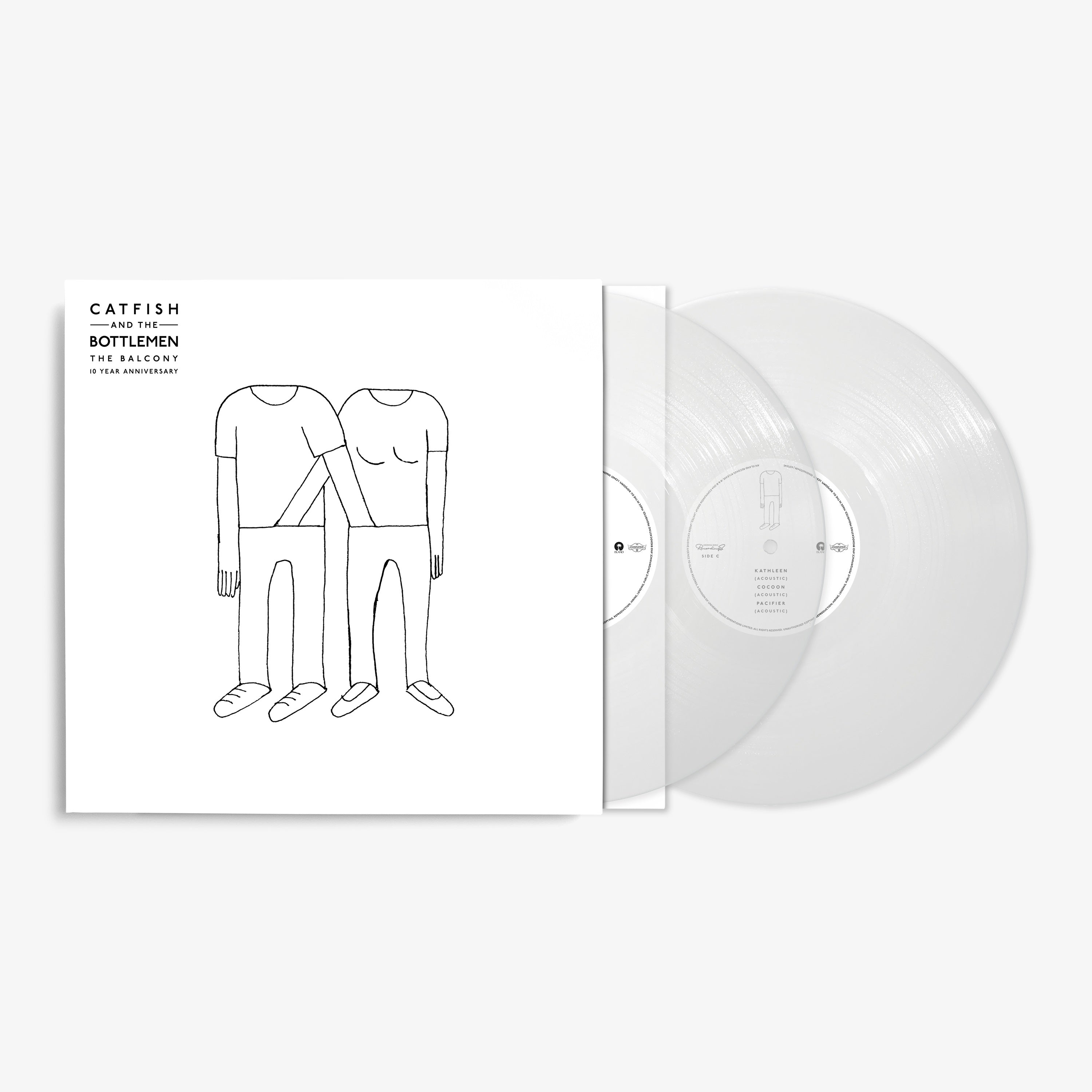 [DAMAGED] Catfish & The Bottlemen - The Balcony [10 Year Anniversary Clear Vinyl]