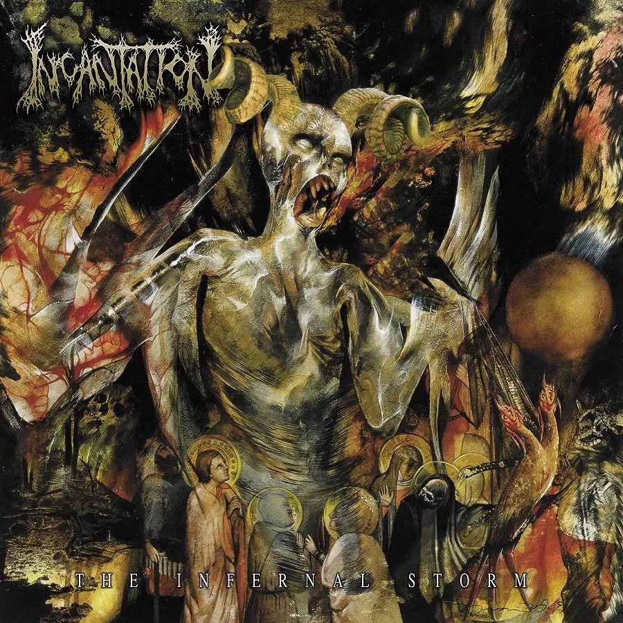 Incantation - The Infernal Storm [Translucent Gold w/ Splatter Vinyl]