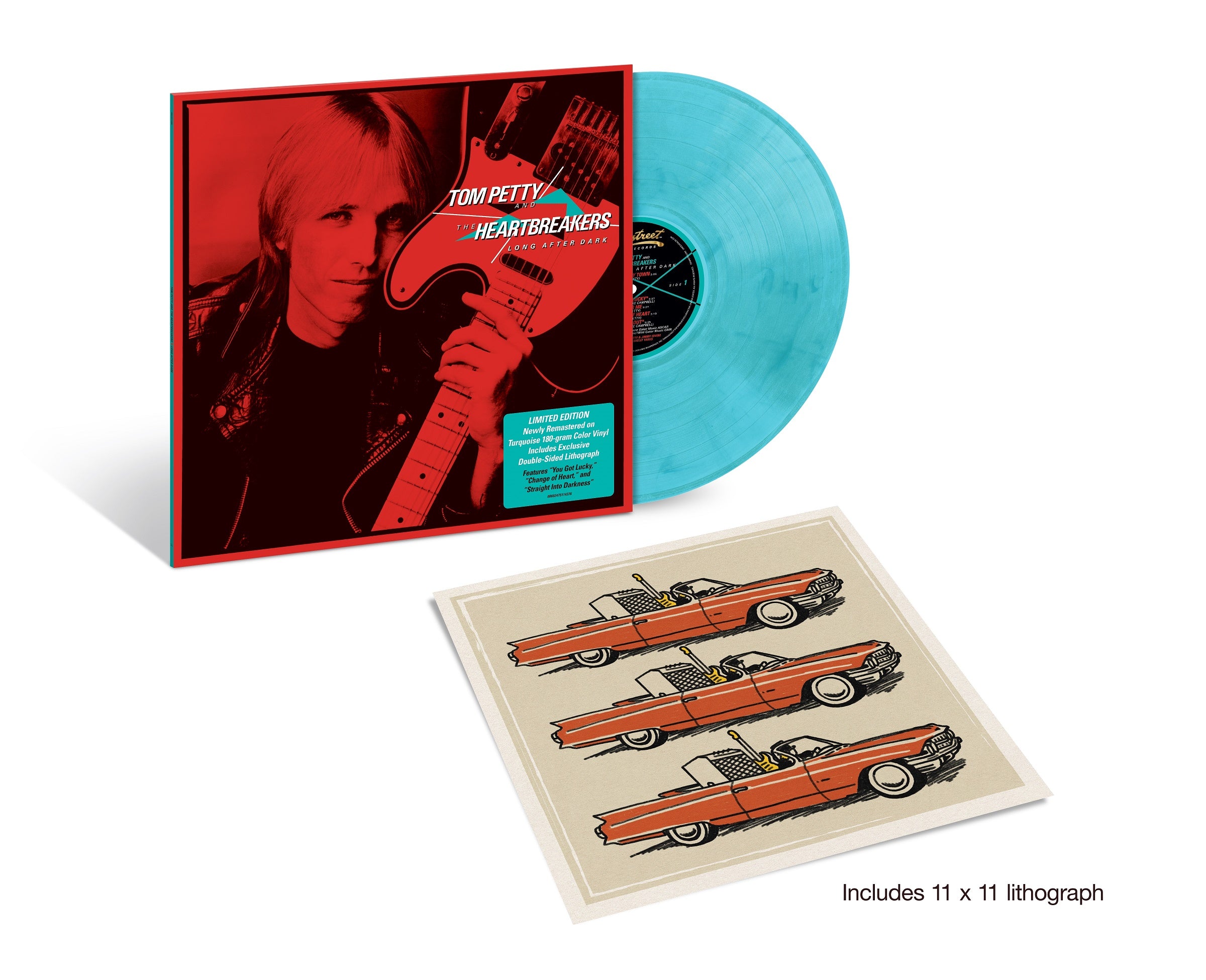 [DAMAGED] Tom Petty And The Heartbreakers - Long After Dark [Indie-Exclusive Turquoise Vinyl]