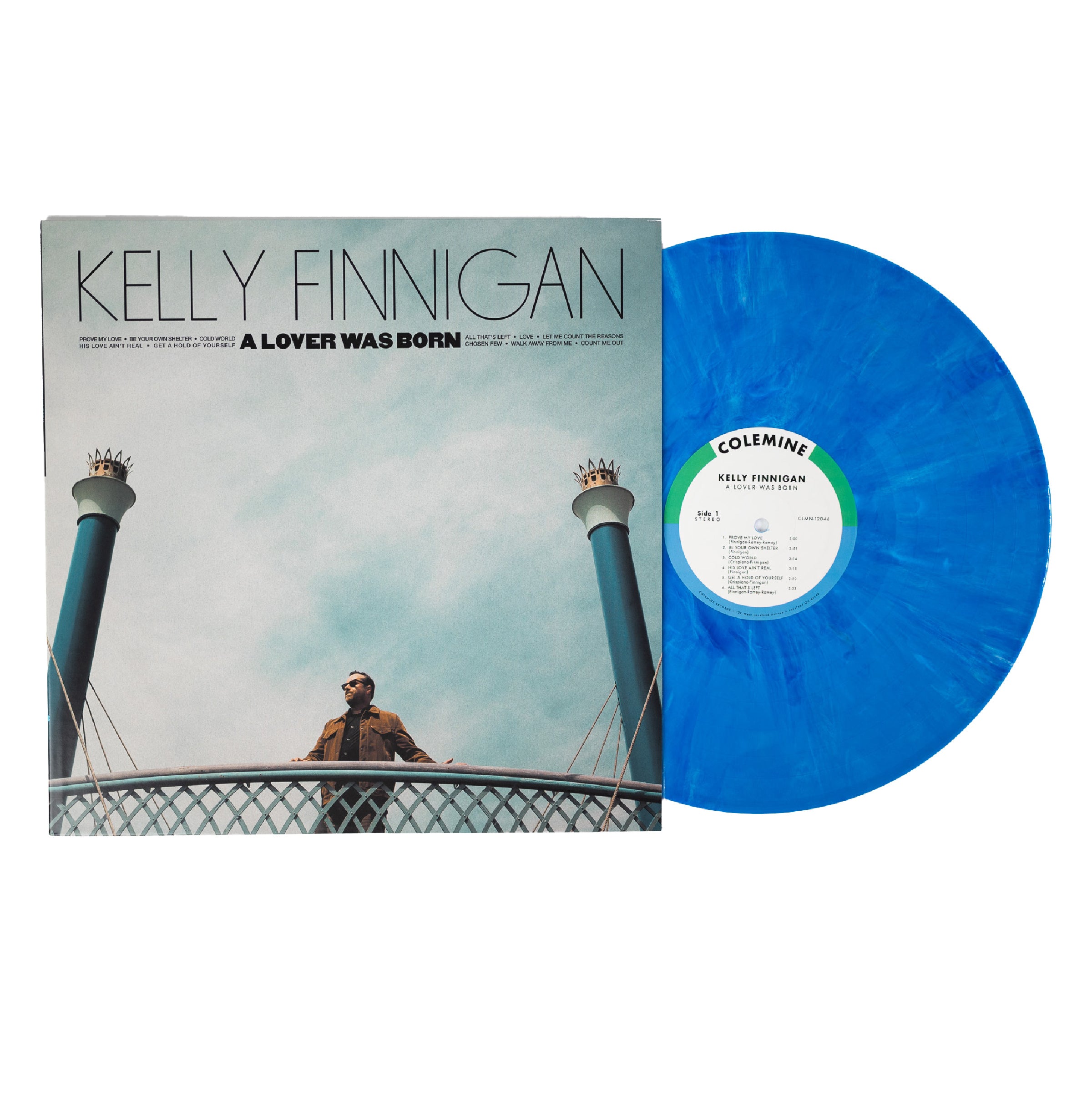 Kelly Finnigan - A Lover Was Born [Cyan Blue Vinyl]