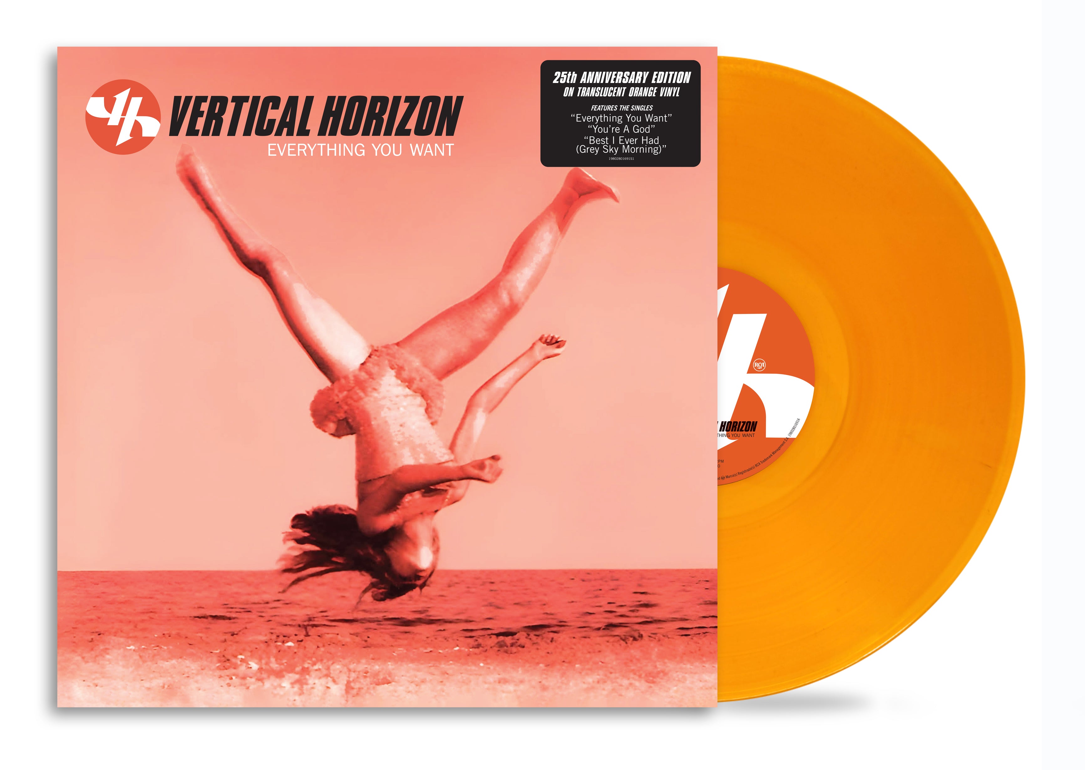 Vertical Horizon - Everything You Want (25th Anniversary) [Orange Vinyl]