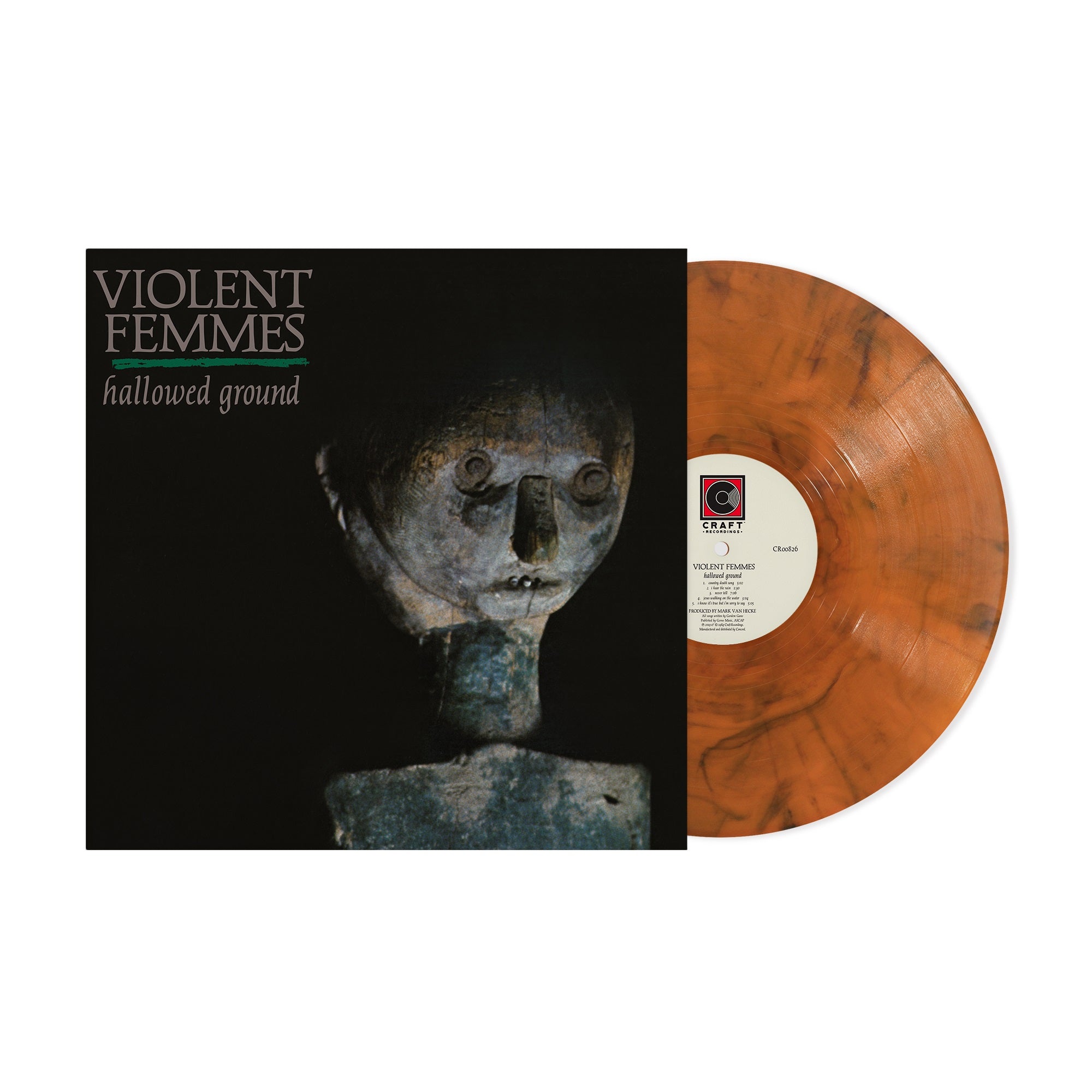 [DAMAGED] Violent Femmes - Hallowed Ground [Indie-Exclusive Orange Smoke Vinyl]