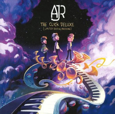 AJR - The Click [Clear w/ Red Splatter Vinyl]