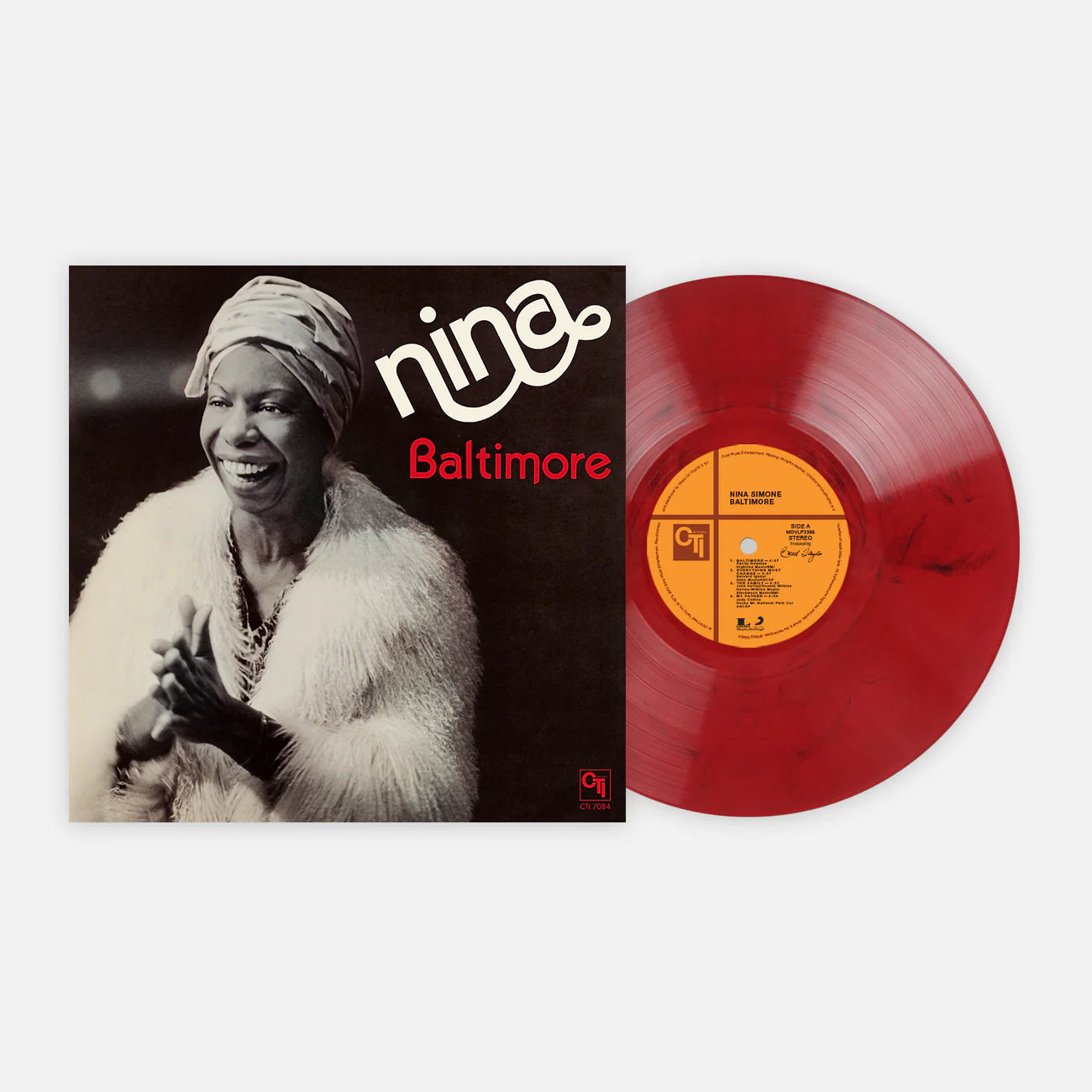 Nina Simone - Baltimore [Red Marble Vinyl]