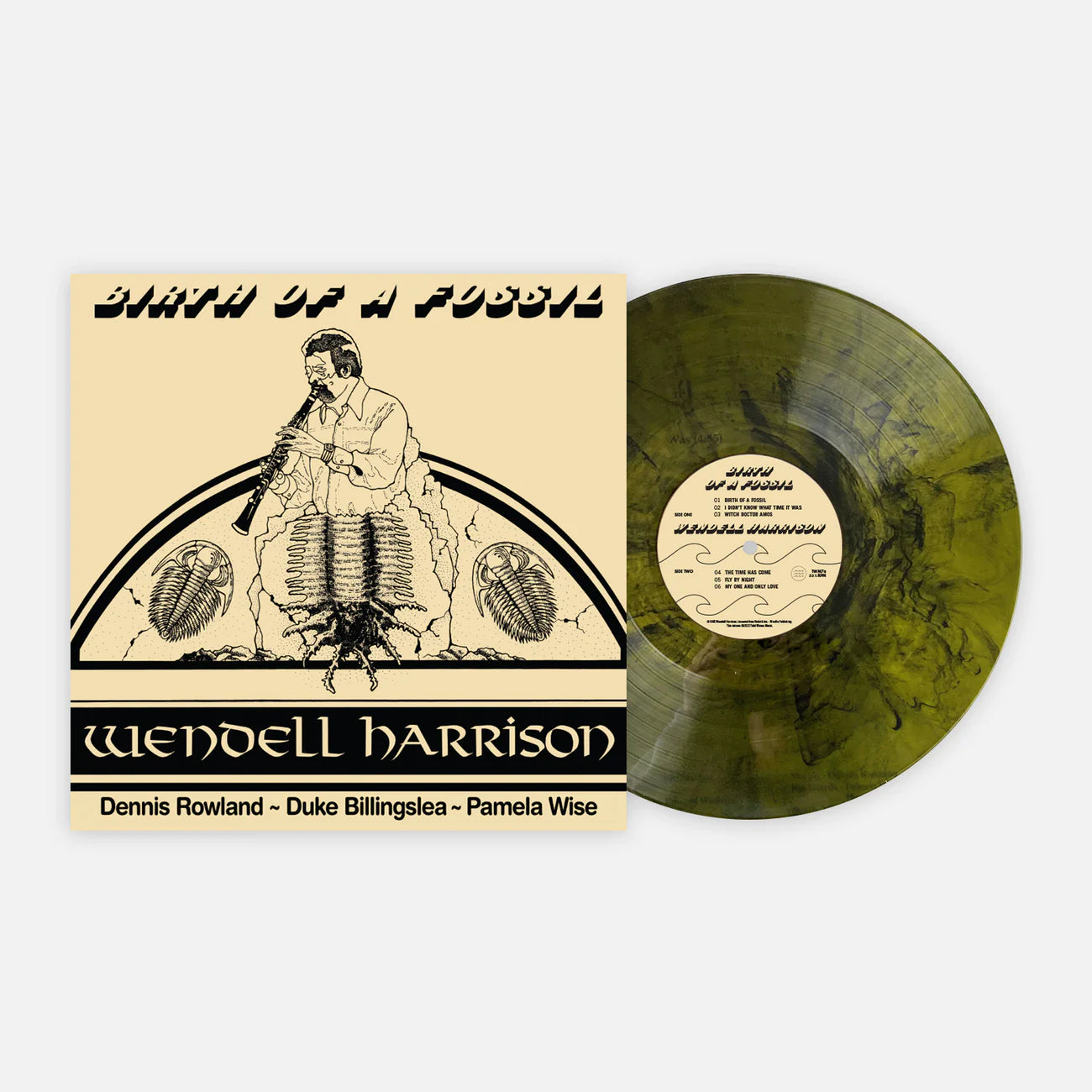 Wendell Harrison - Birth of a Fossil [Lemon & Black Galaxy Vinyl]