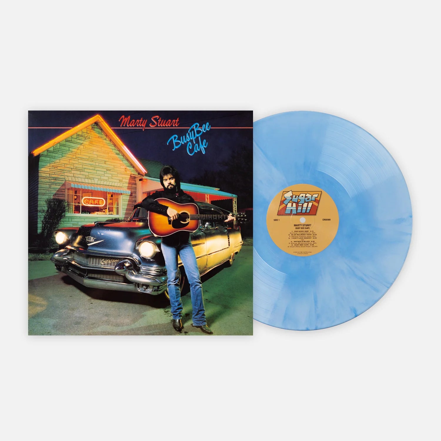 Marty Stuart - Busy Bee Cafe [Light Blue Galaxy Vinyl]