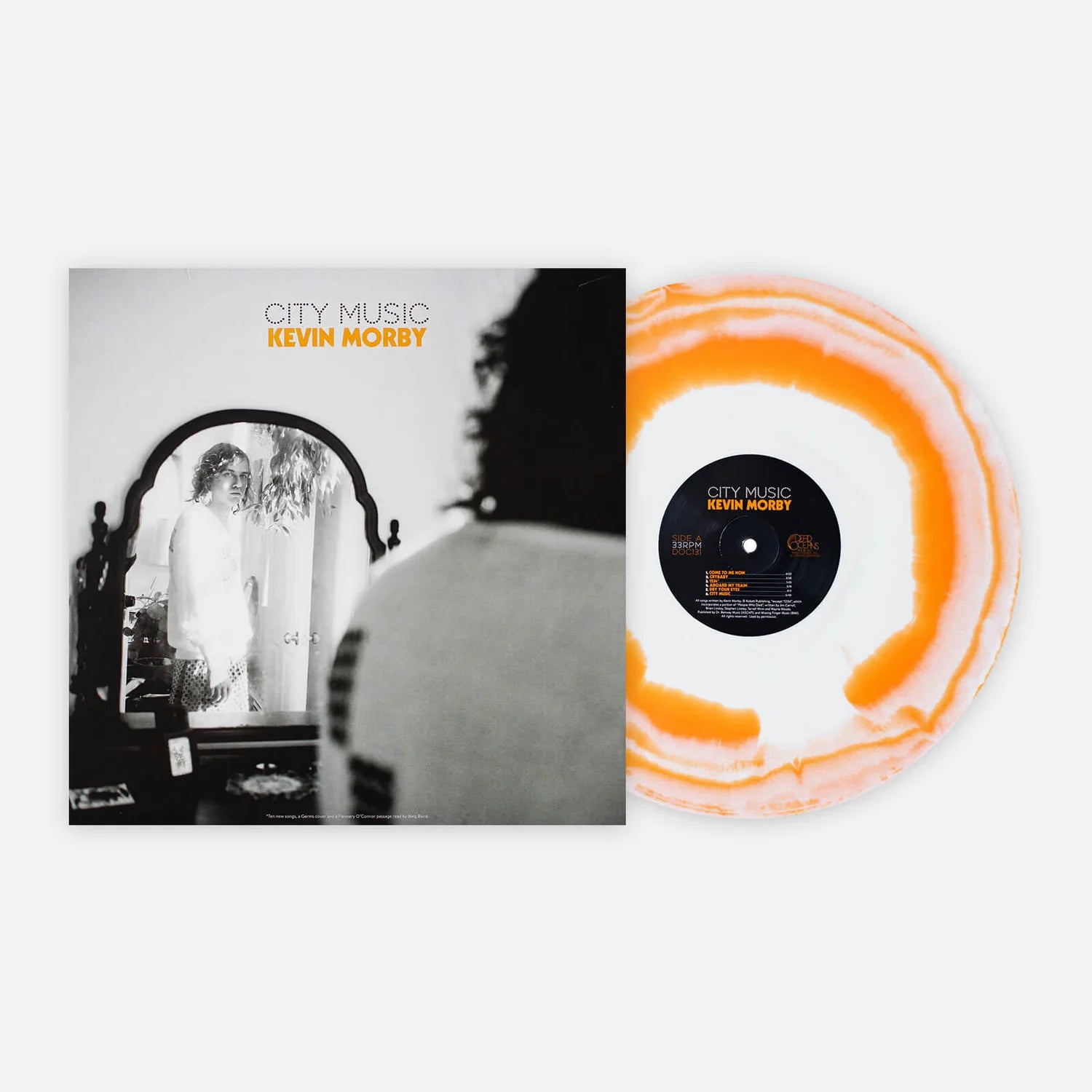 Kevin Morby - City Music [White & Orange Tie-Dye Vinyl]