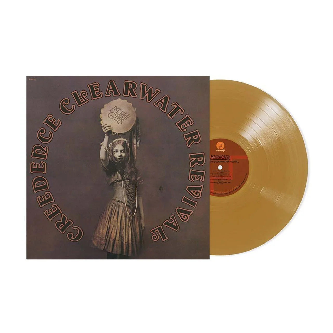 [PRE-ORDER] Creedence Clearwater Revival - Mardi Gras [Gold Vinyl] [Release Date: 02/12/2021]