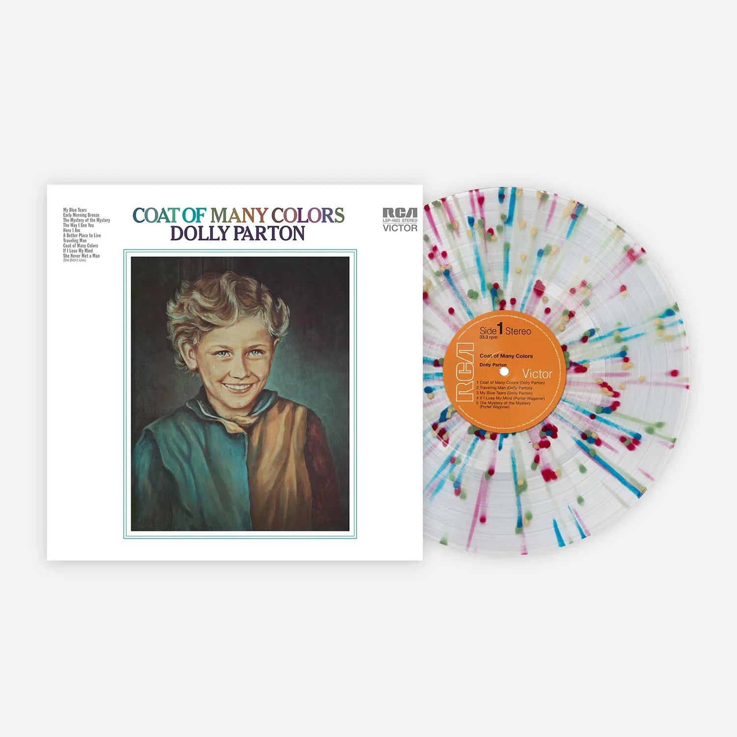 Dolly Parton - Coat of Many Colors [Rainbow Galaxy Vinyl]