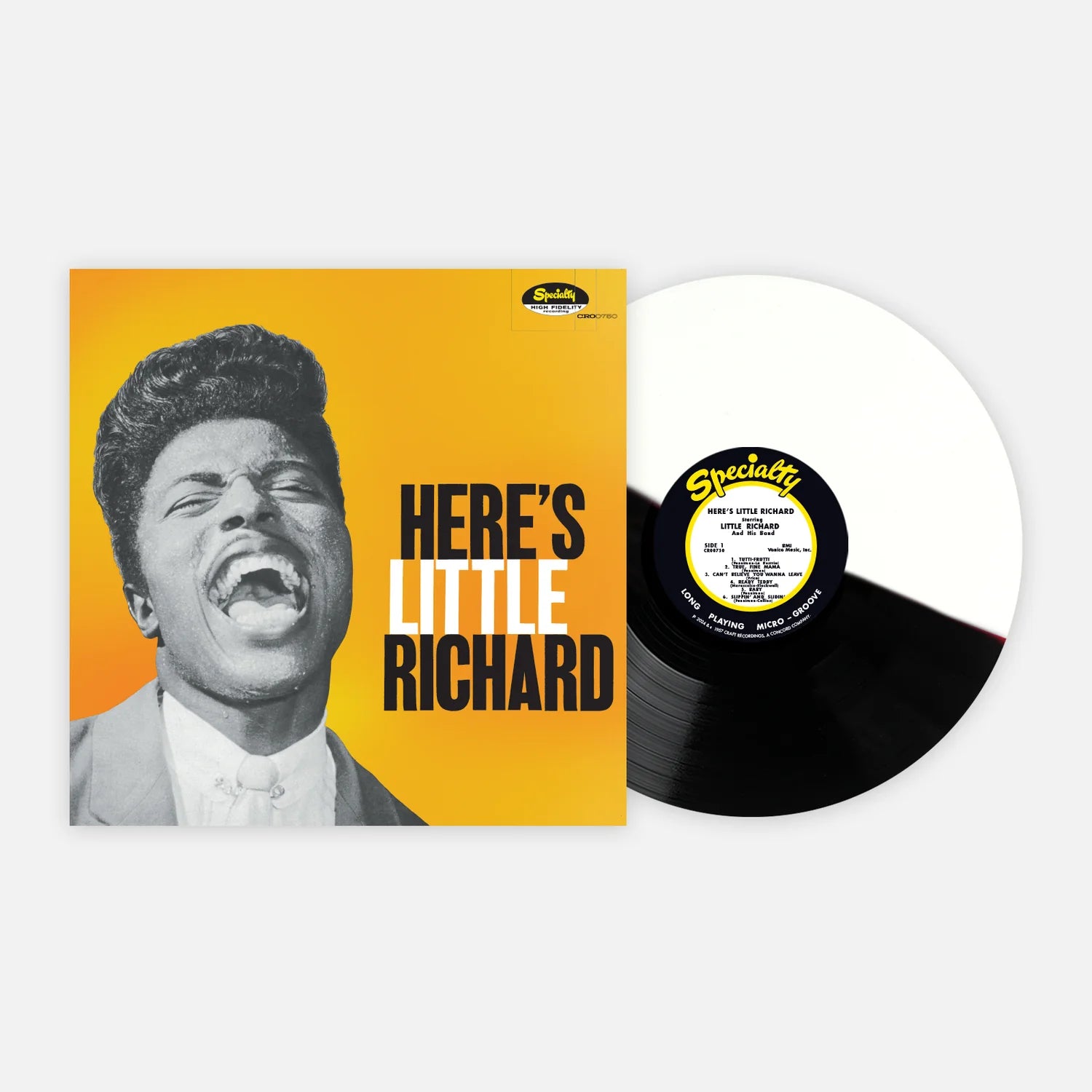 Little Richard - Here's Little Richard [Black & White Vinyl]