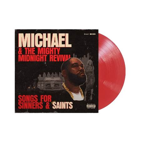 [PRE-ORDER] Michael & The Mighty Midnight Revival - Songs For Sinners and Saints [Indie-Exclusive Clear Red Vinyl]  [Release Date: 11/22/2024]