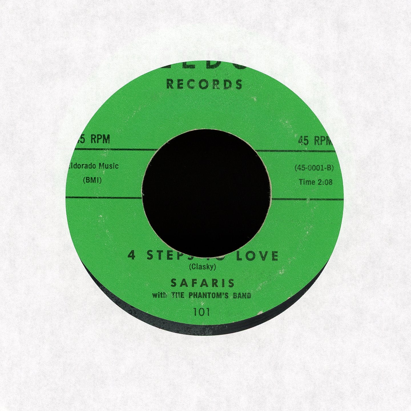 The Safaris - Image Of A Girl / 4 Steps To Love on Eldo Doo Wop 45