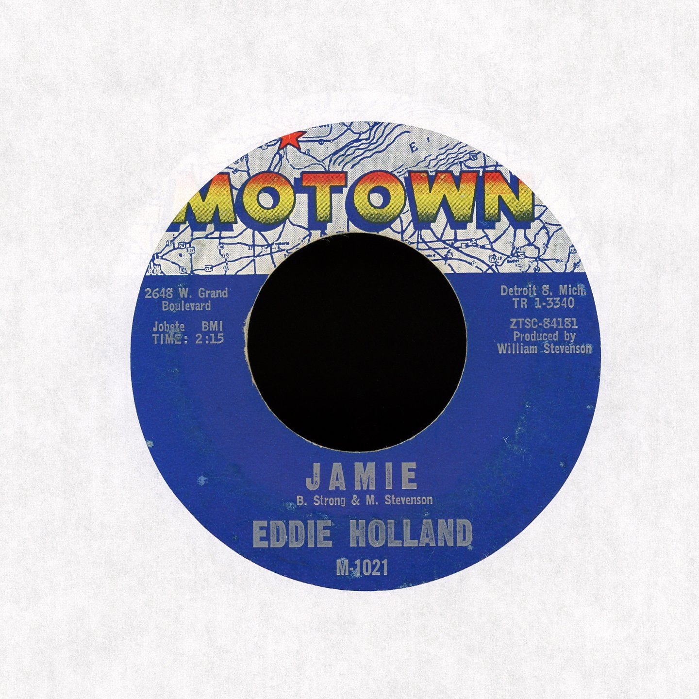 Eddie Holland - Jamie / Take A Chance On Me on Motown Soul 45