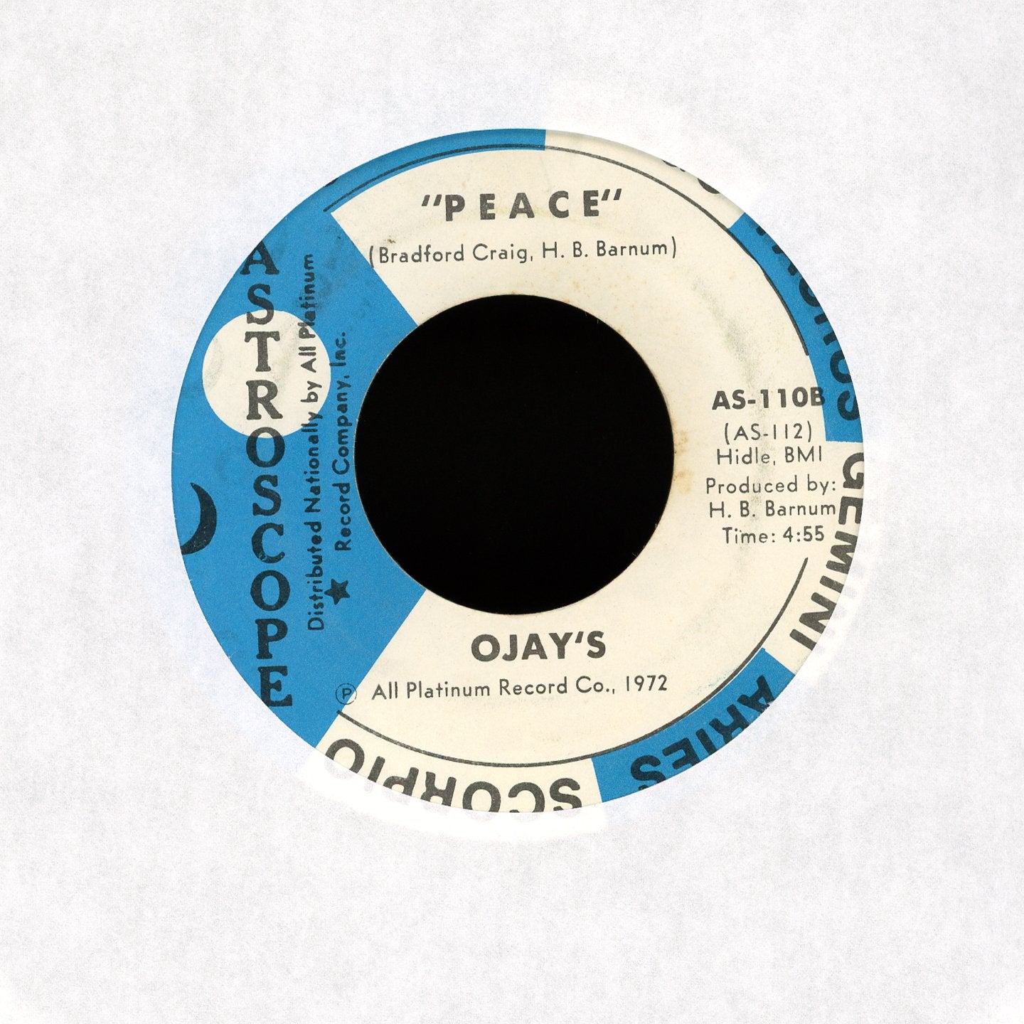 The O'Jays - Don't You Know A True Love (When You See One) on Astroscope Soul 45