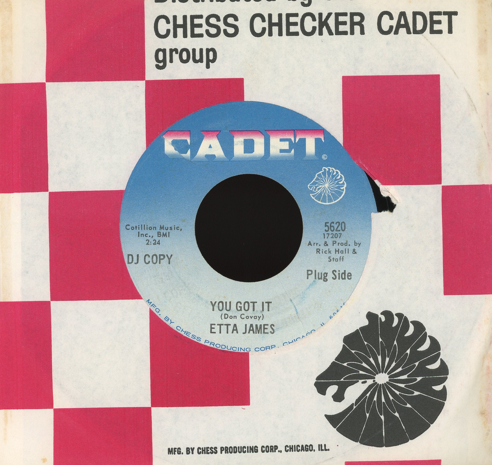 Etta James - You Got It on Cadet Promo Soul 45