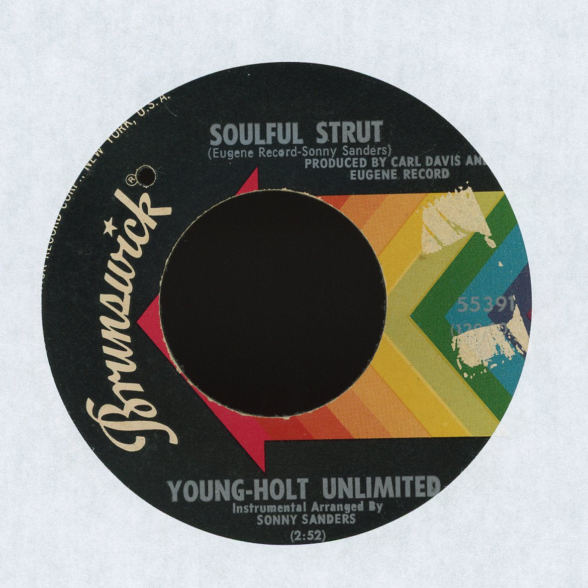 Young-Holt Unlimited - Soulful Strut on Brunswick Jazz-Funk 45