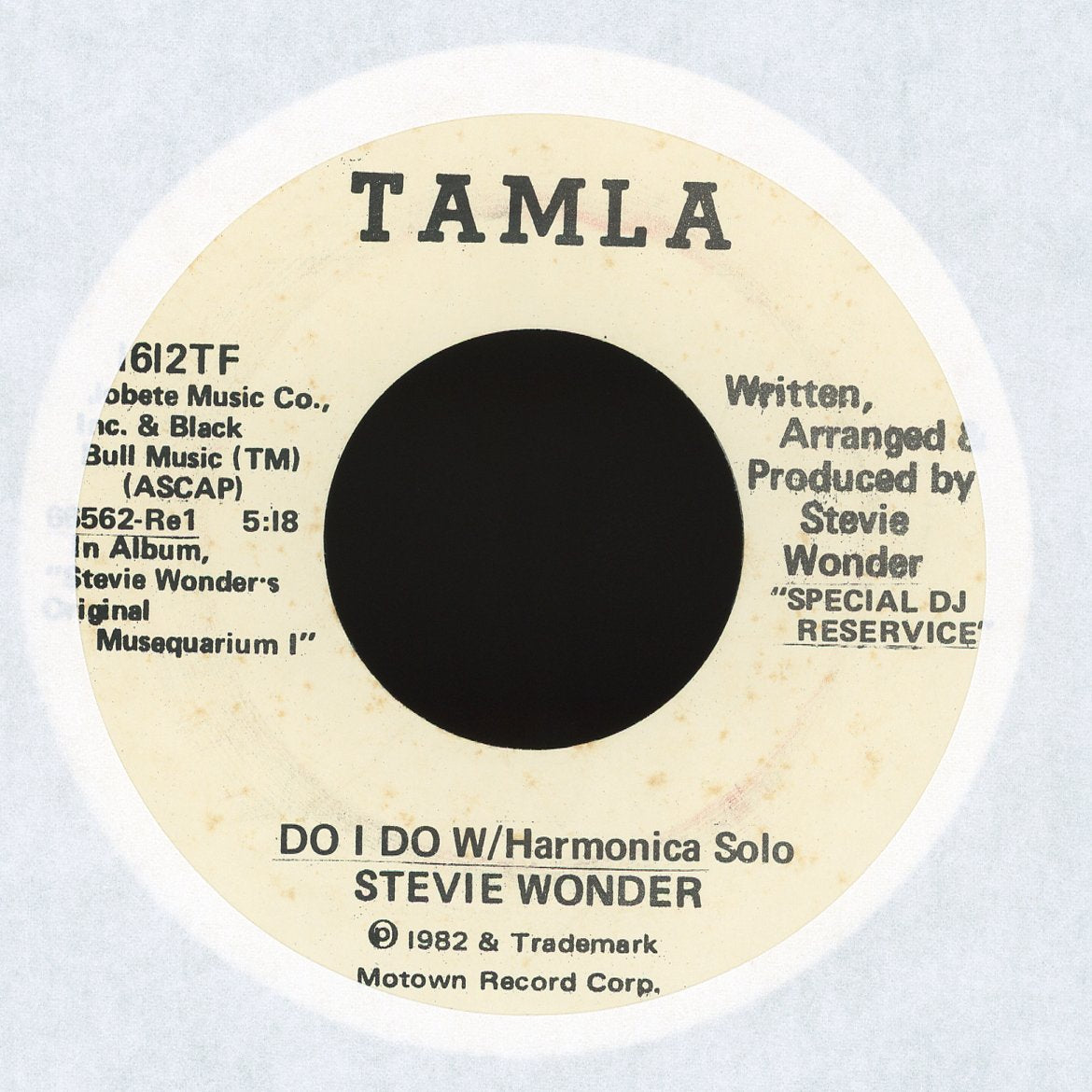 Stevie Wonder - Do I Do on Tamla PRomo Soul 45