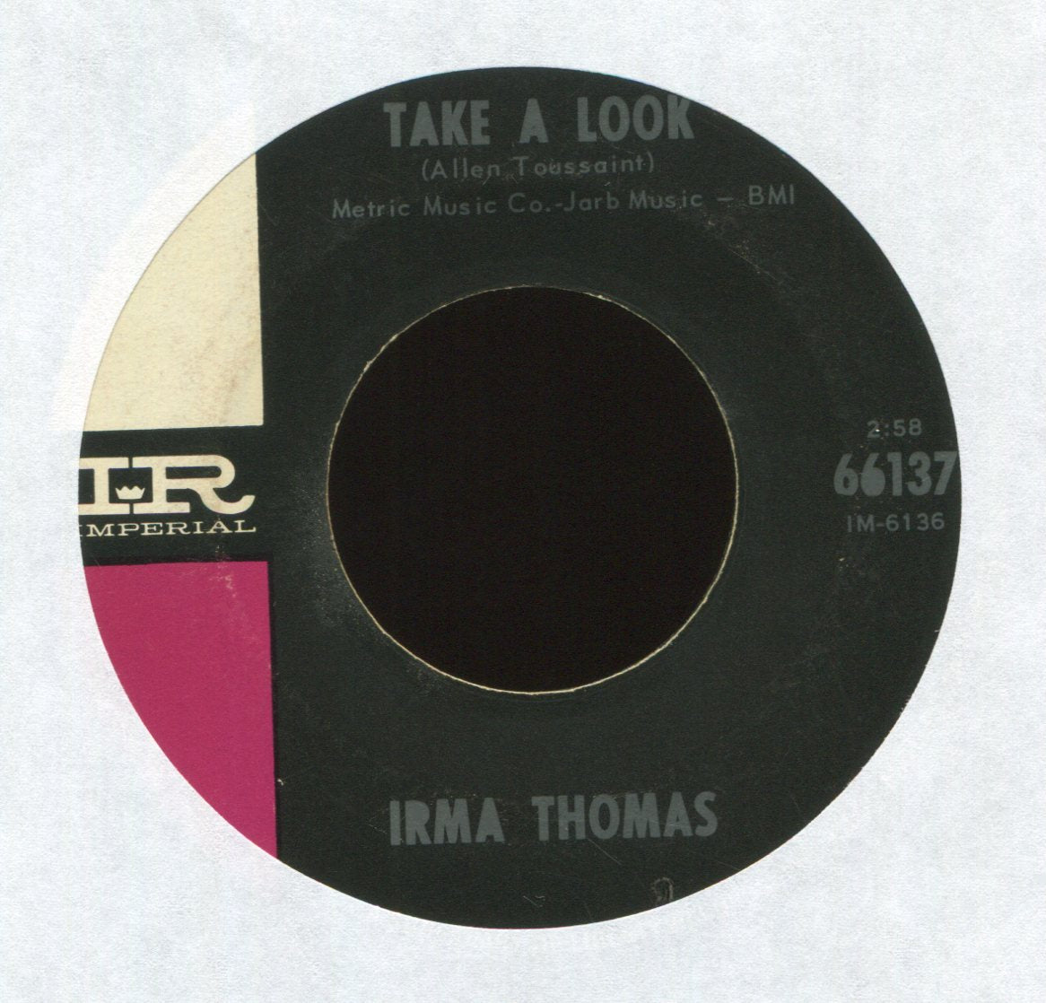 Irma Thomas - Take A Look on Imperial Northern Soul 45