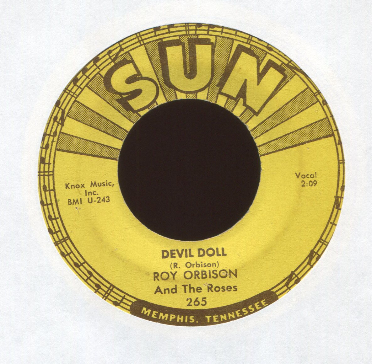 Roy Orbison - Sweet And Easy To Love on Sun Rockabilly 45