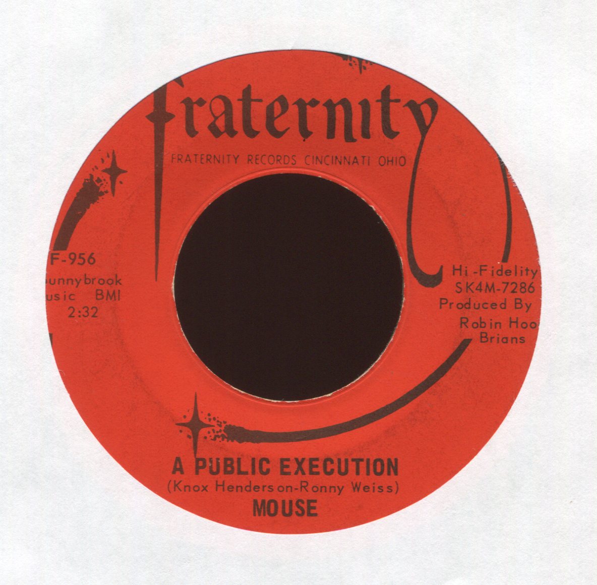 Mouse - A Public Execution on Fraternity Garage 45