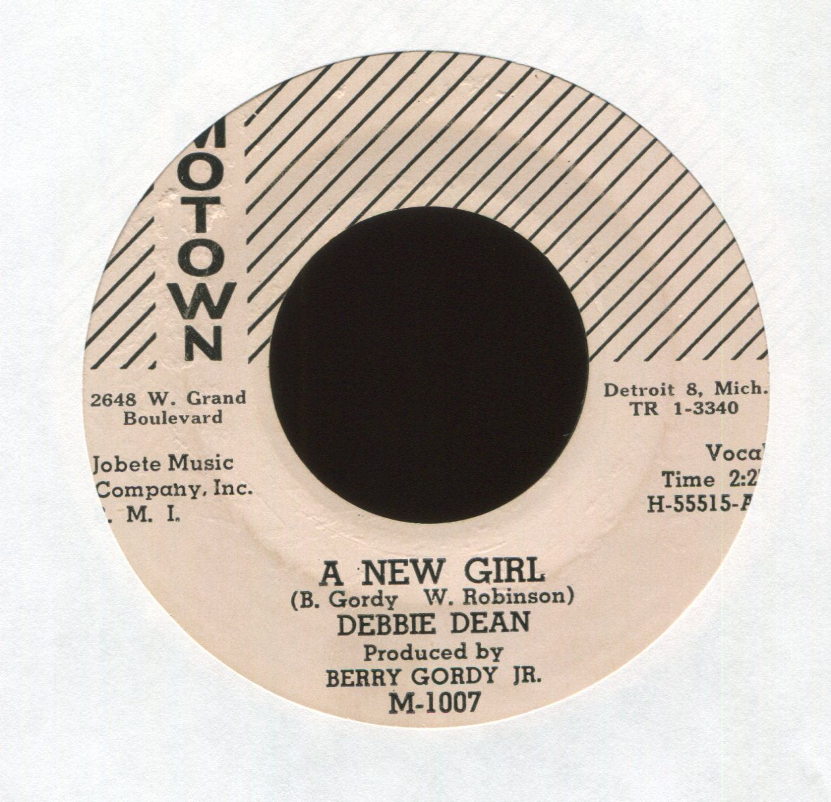 Debbie Dean - Don't Let Him Shop Around on Motown Northern Soul 45