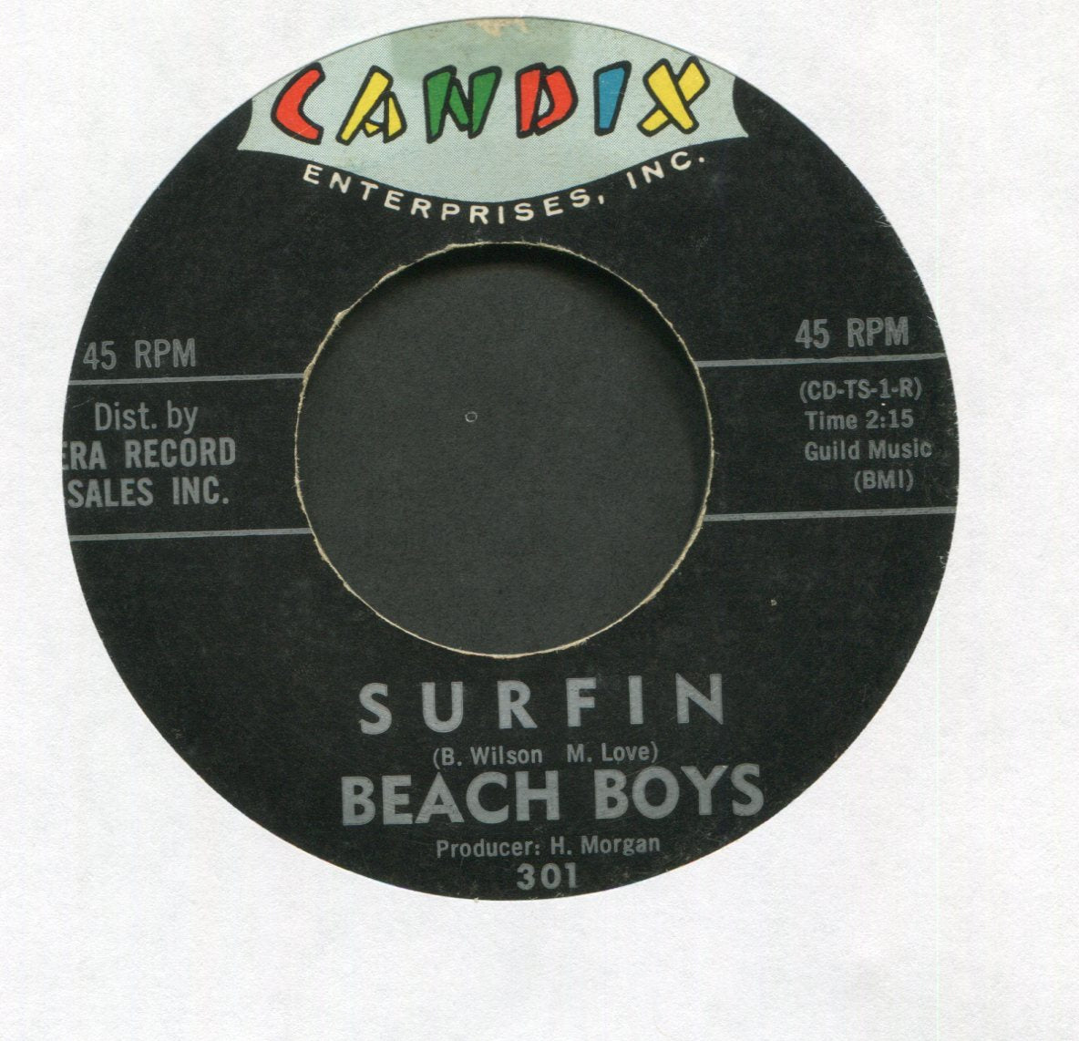 The Beach Boys - Surfin on Candix Surf 45