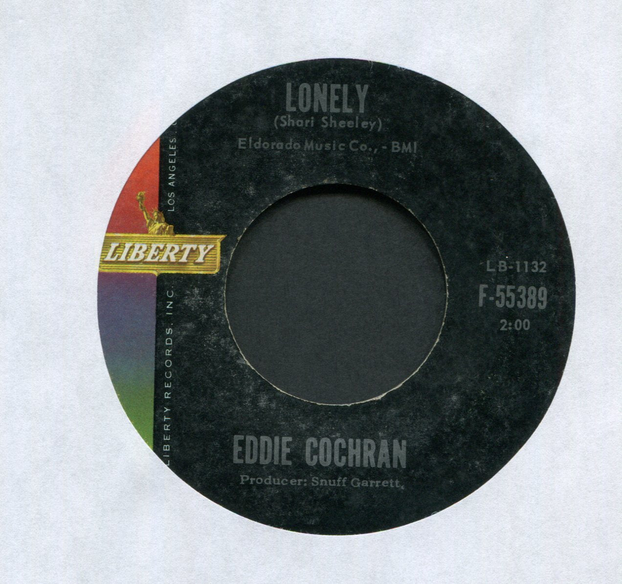 Eddie Cochran - Weekend on Liberty Rockabilly 45