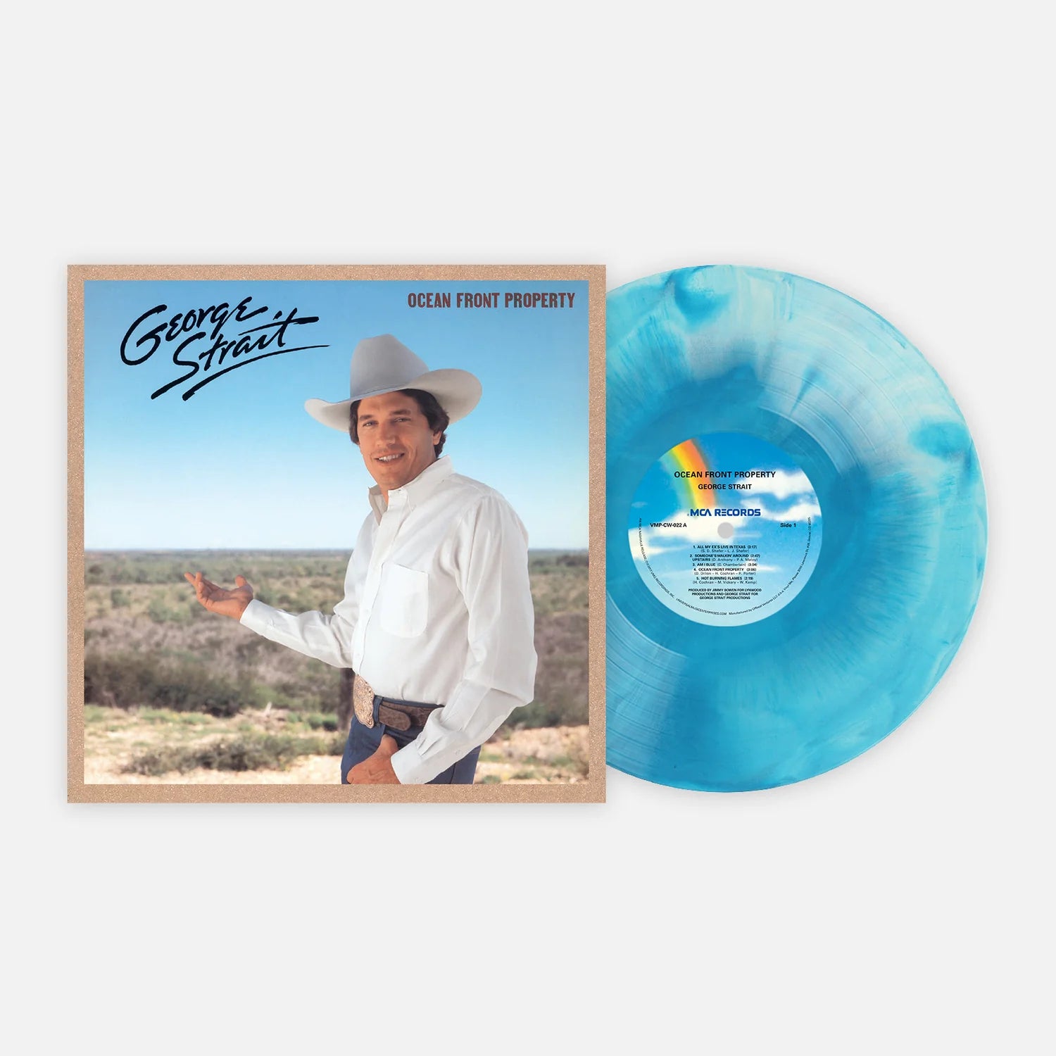 George Strait - Ocean Front Property [Am I Blue Colored Vinyl]