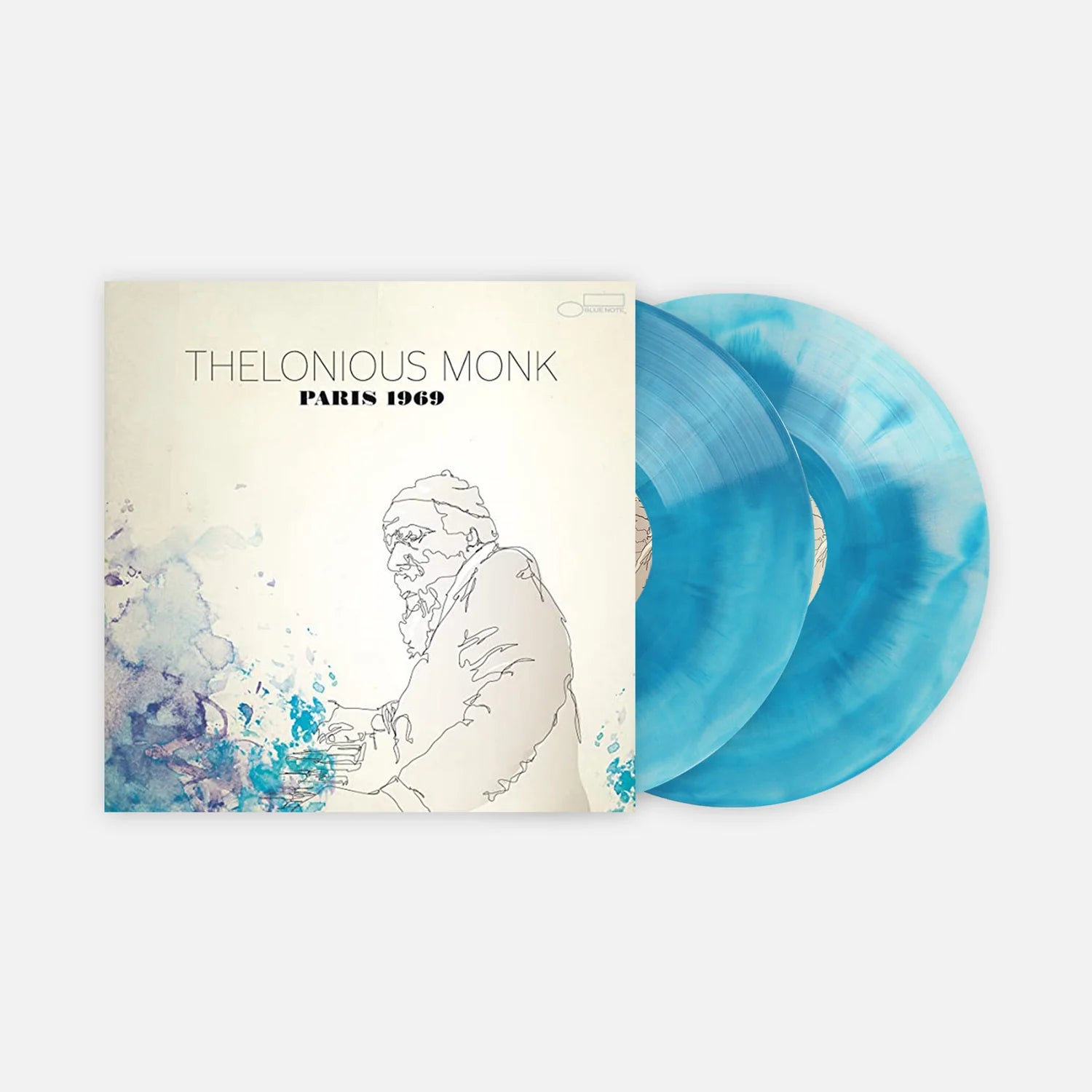 Thelonious Monk - Paris 1969 [Light Blue Galaxy Vinyl]