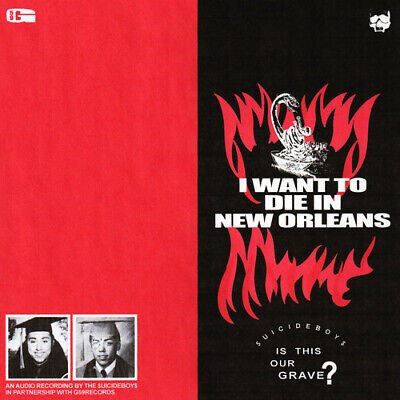 $uicideboy$ - I Want To Die In New Orleans [Red & Black Split Vinyl] [LIMIT 2 PER CUSTOMER]