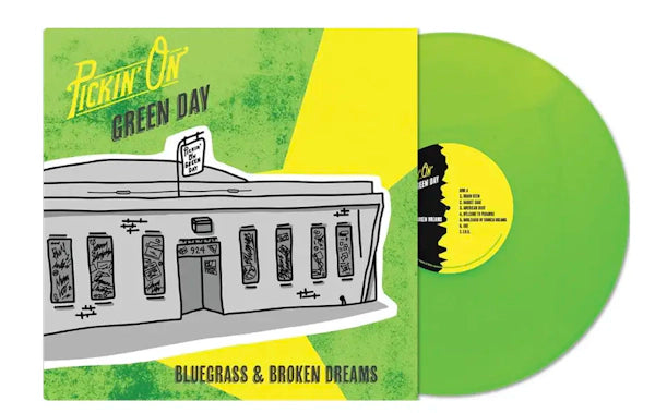 [DAMAGED] Various Artists - Pickin' On Green Day: Bluegrass & Broken Dreams [Green Vinyl]