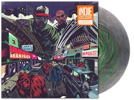 Sean Price & M-Phazes - Land of the Crooks [Green Smoke Vinyl]