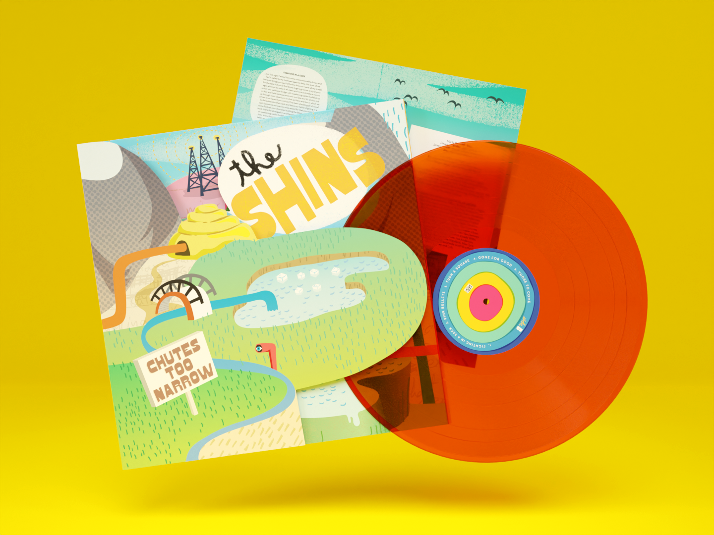 [DAMAGED] The Shins - Chutes Too Narrow: 20th Anniversary [Orange Vinyl]