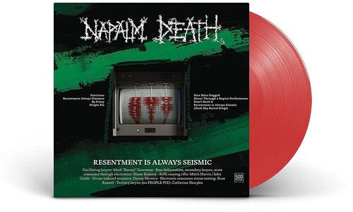 Napalm Death - Resentment Is Always Seismic - A Final Throw Of Throes [Clear Red Vinyl]