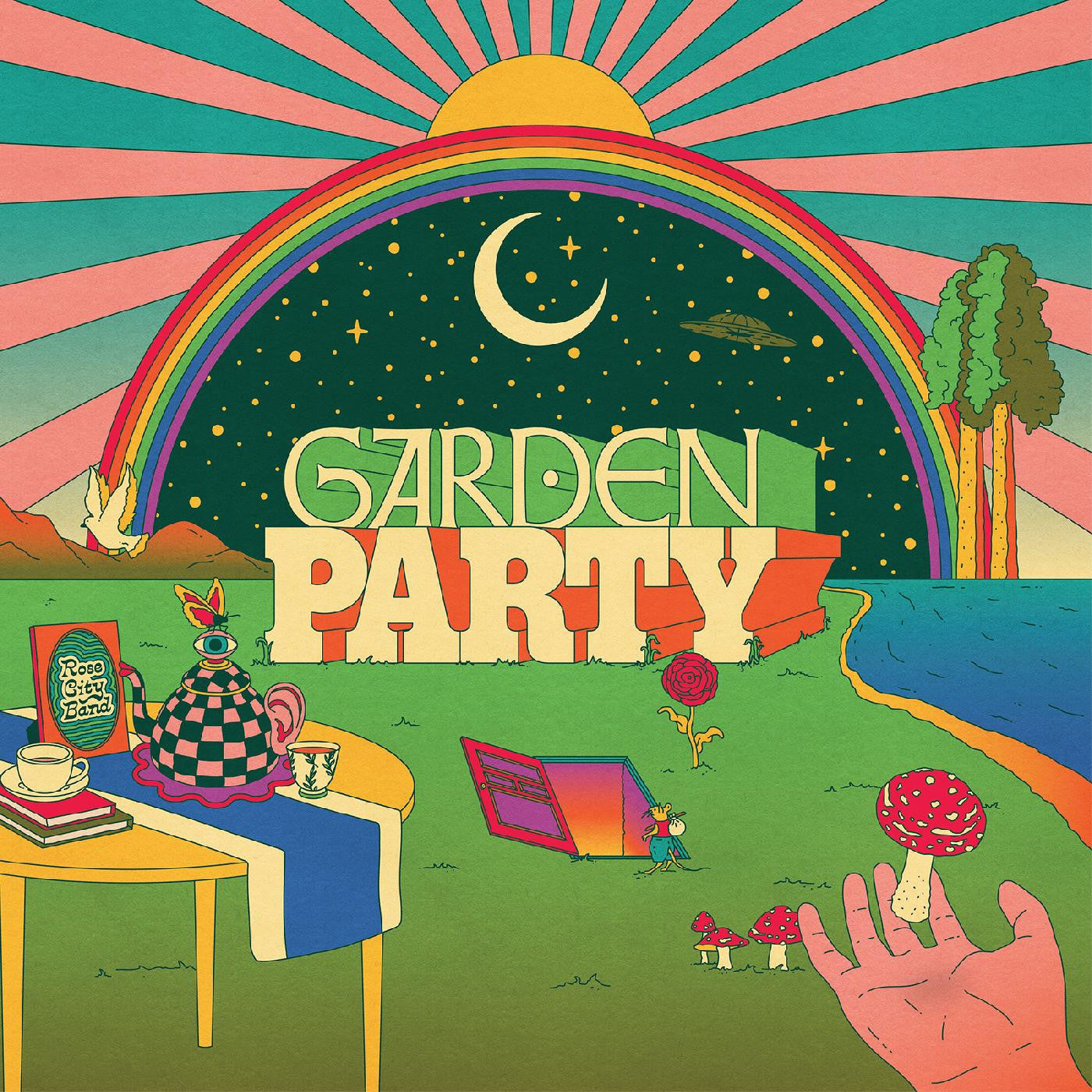 Rose City Band - Garden Party [Indie-Exclusive Clear & Purple Vinyl]