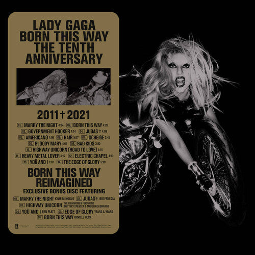 Lady Gaga - Born This Way The Tenth Anniversary (Anniversary Edition) [3-lp]