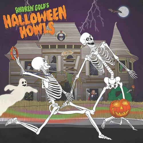 [DAMAGED] Andrew Gold - Halloween Howls: Fun & Scary Music [Indie-Exclusive Neon Orange Vinyl]