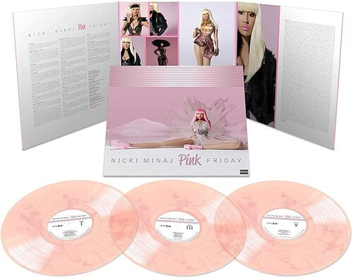 [DAMAGED] Nicki Minaj - Pink Friday (10th Anniversary) [Pink & White Vinyl] [3-lp]