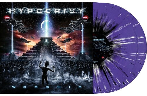 Hypocrisy - Worship [Purple White & Black Splatter Vinyl]