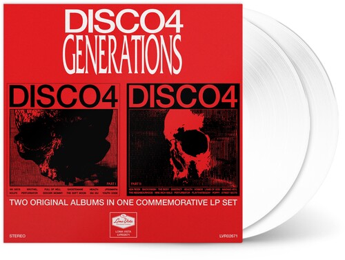 Health - Generations Edition: DISCO4 :: PART I And DISCO4 :: PART II [White Vinyl]