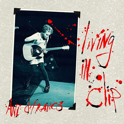 [DAMAGED] Ani DiFranco - Living In Clip (25th Anniversarry Edition) [Red Vinyl]