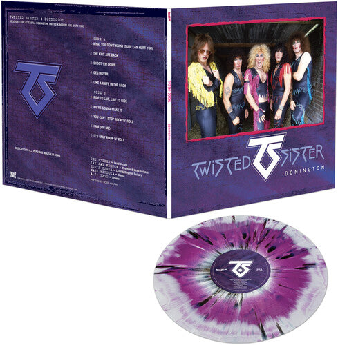 Twisted Sister - Donington [Purple Black & White Splatter Vinyl]