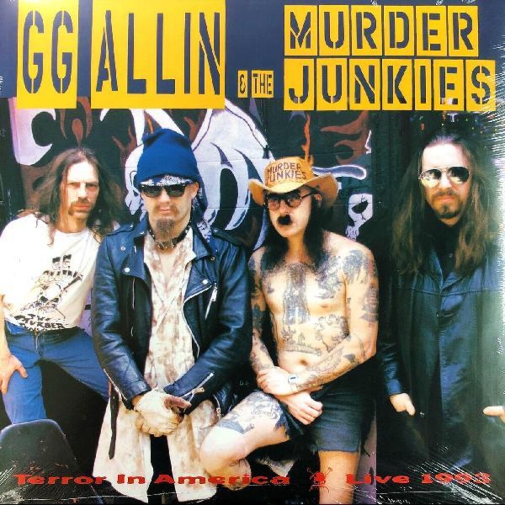 GG Allin & The Murder Junkies - Terror in America [Clear Green Vinyl]