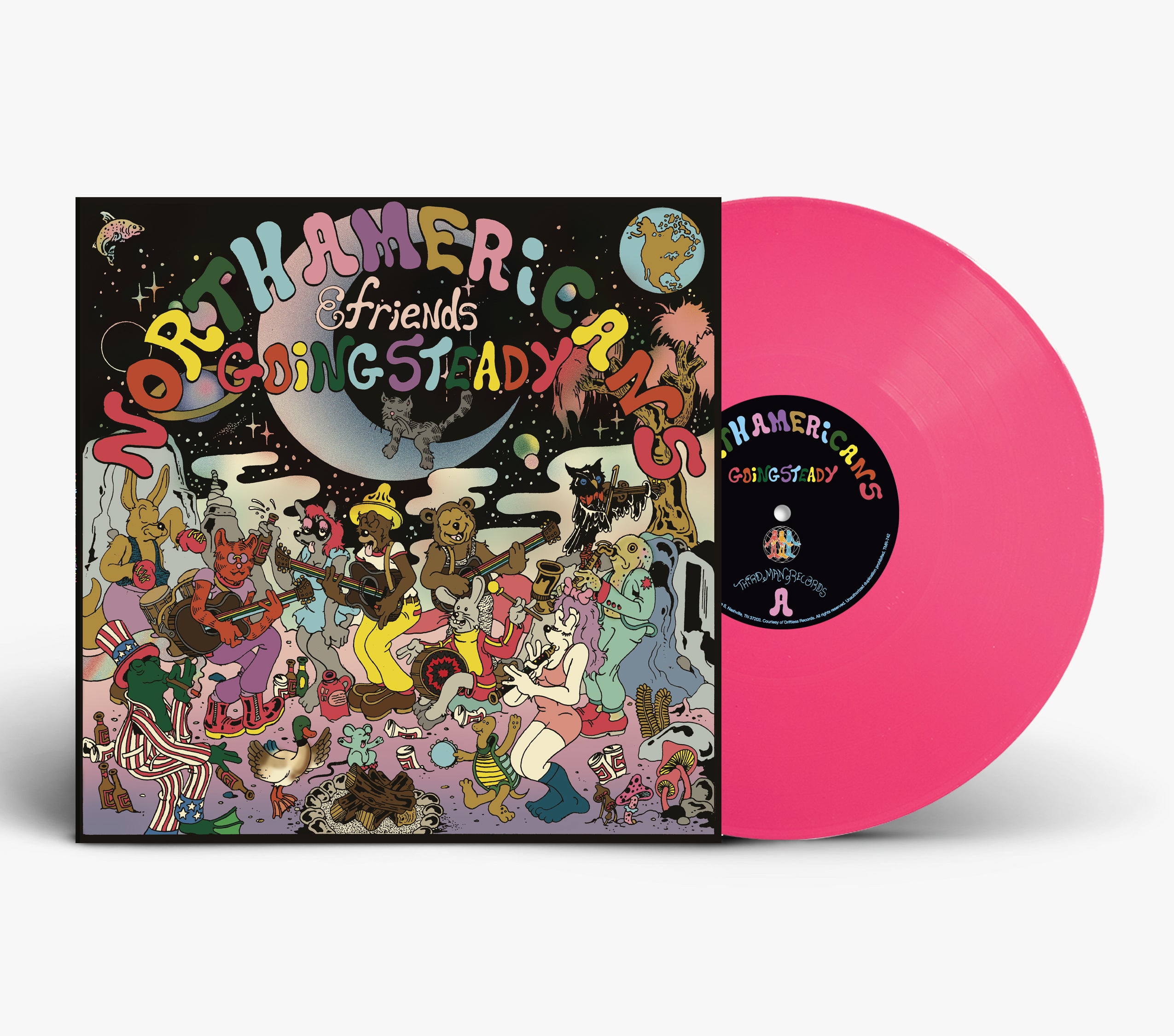 North Americans - Going Steady [Indie-Exclusive Opaque Pink Vinyl]